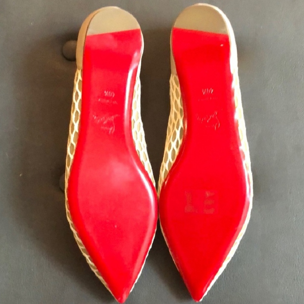 Christian Louboutin flats size 40 1/2